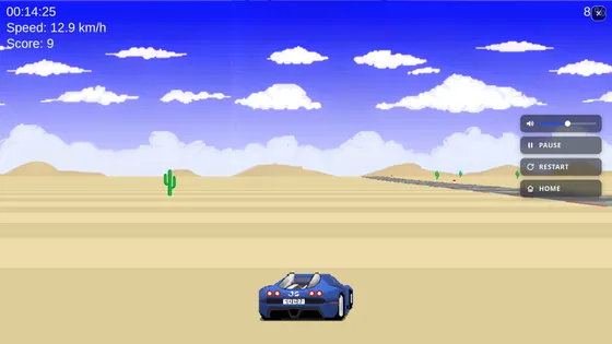 Desert Racer, Arcade